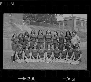 Girl’s softball team