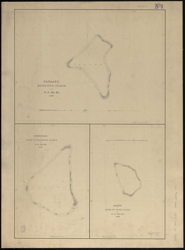 Fakaafo or Bowditch Island ; Nuku-Nono or Duke of Clarence Island ...