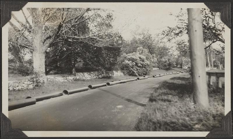 Pipe on the side of Old Sudbury Road