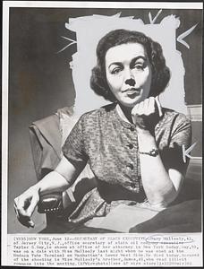Secretary of slain executive
