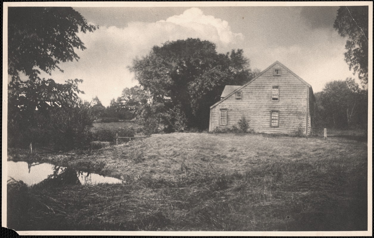 Edmund Rice homestead (now demolished)