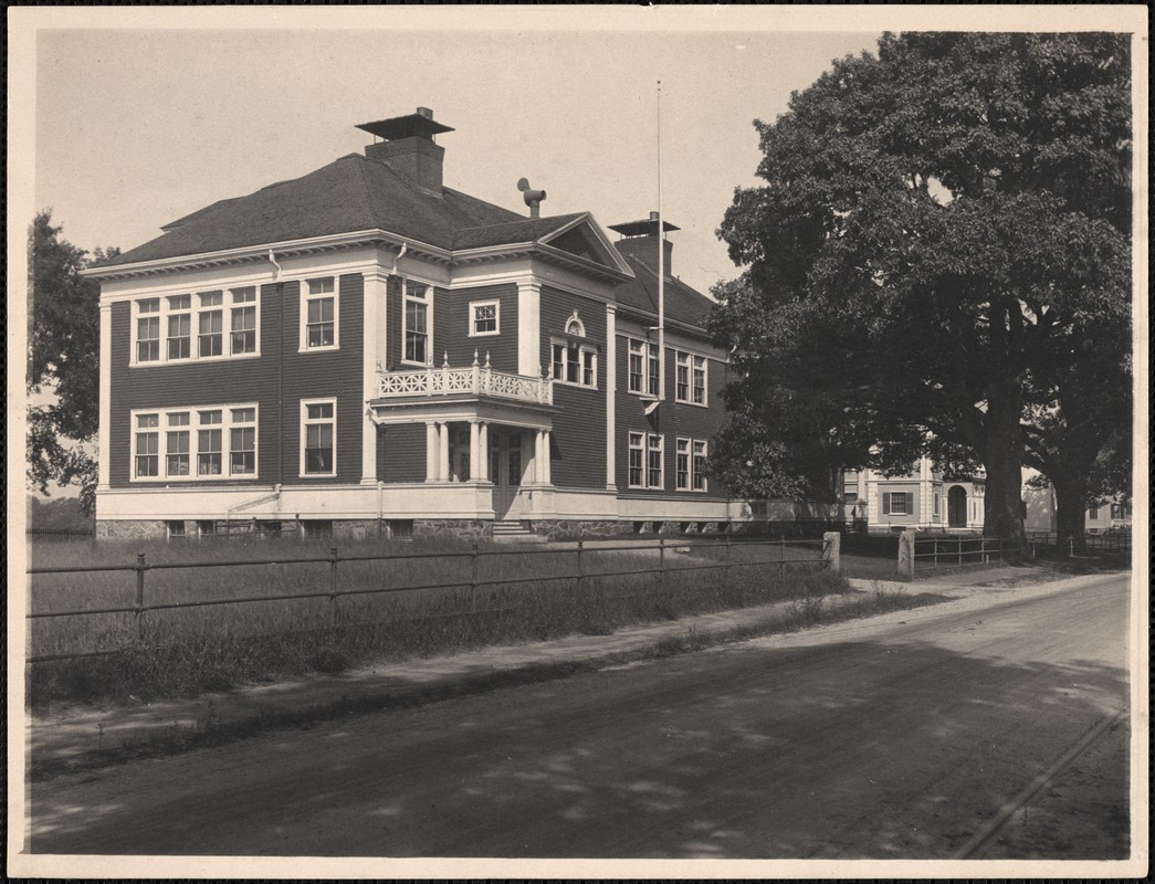 Wayland High and Grammar School, opened 1897