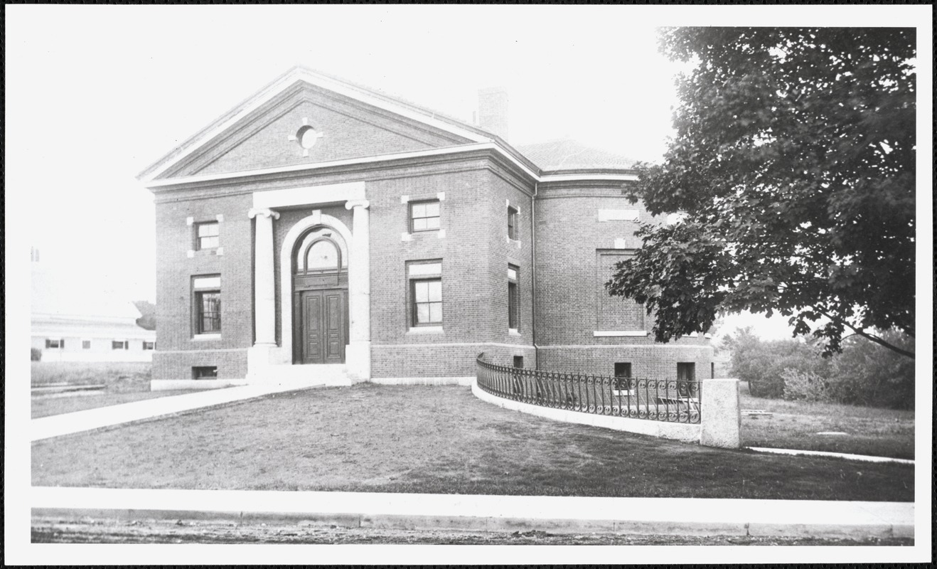 Wayland Library, 1900
