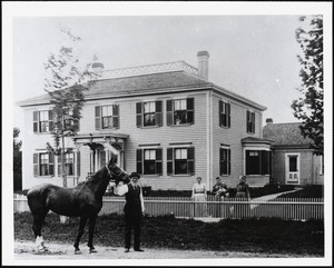 General Micah Maynard Rutter house and horse