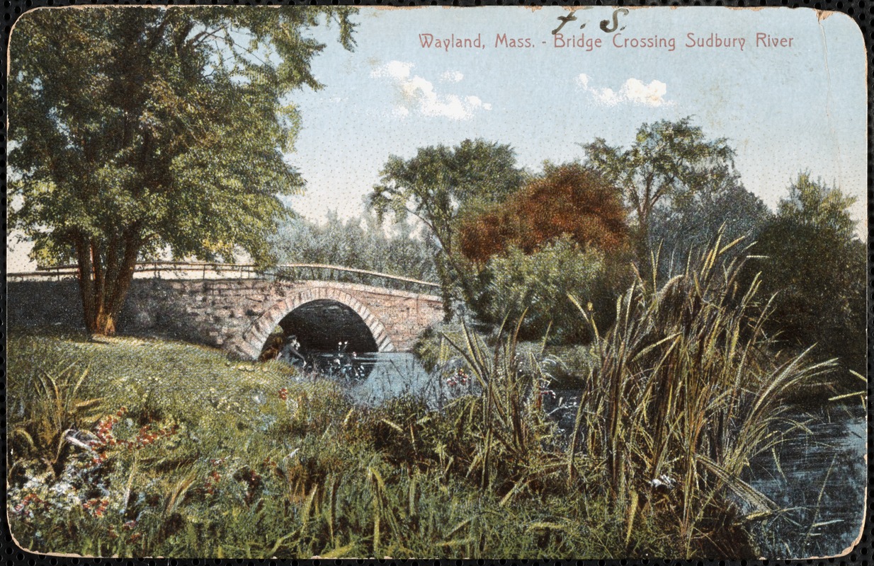 Wayland, Mass. - Bridge crossing Sudbury River