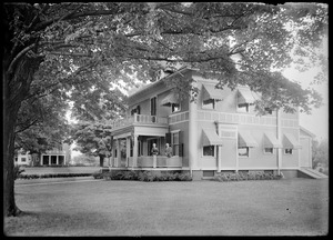 Hibbard house north and front