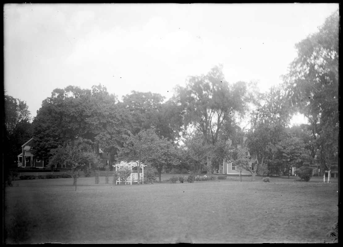 T W Leete - rear looking northeast towards Tenneys