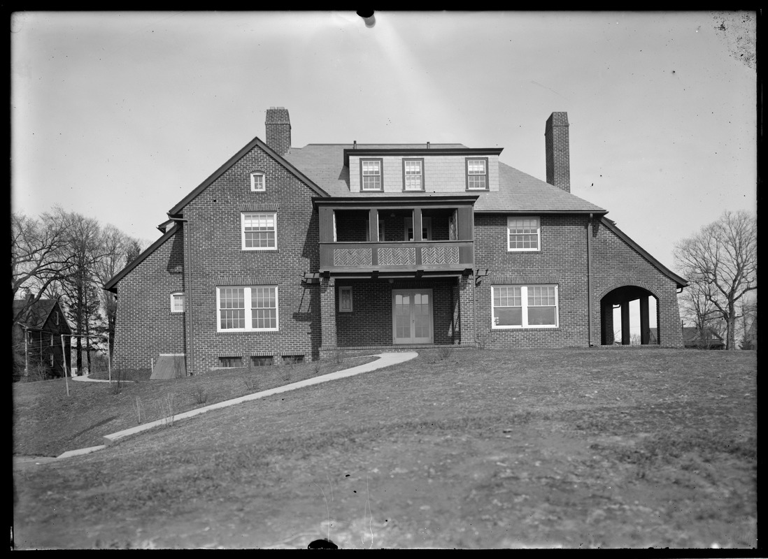 F B Allen house rear west side