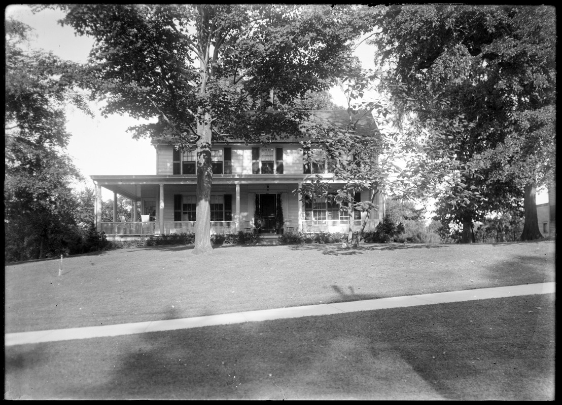 Noble house, front Digital Commonwealth