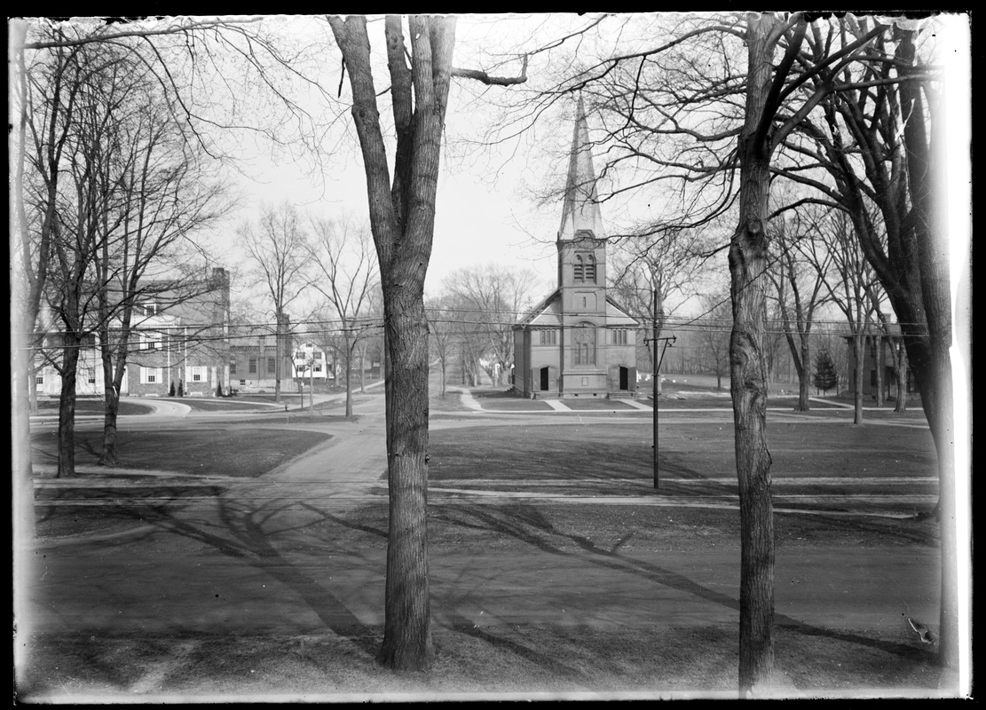 Longmeadow church and Longmeadow Street Digital Commonwealth