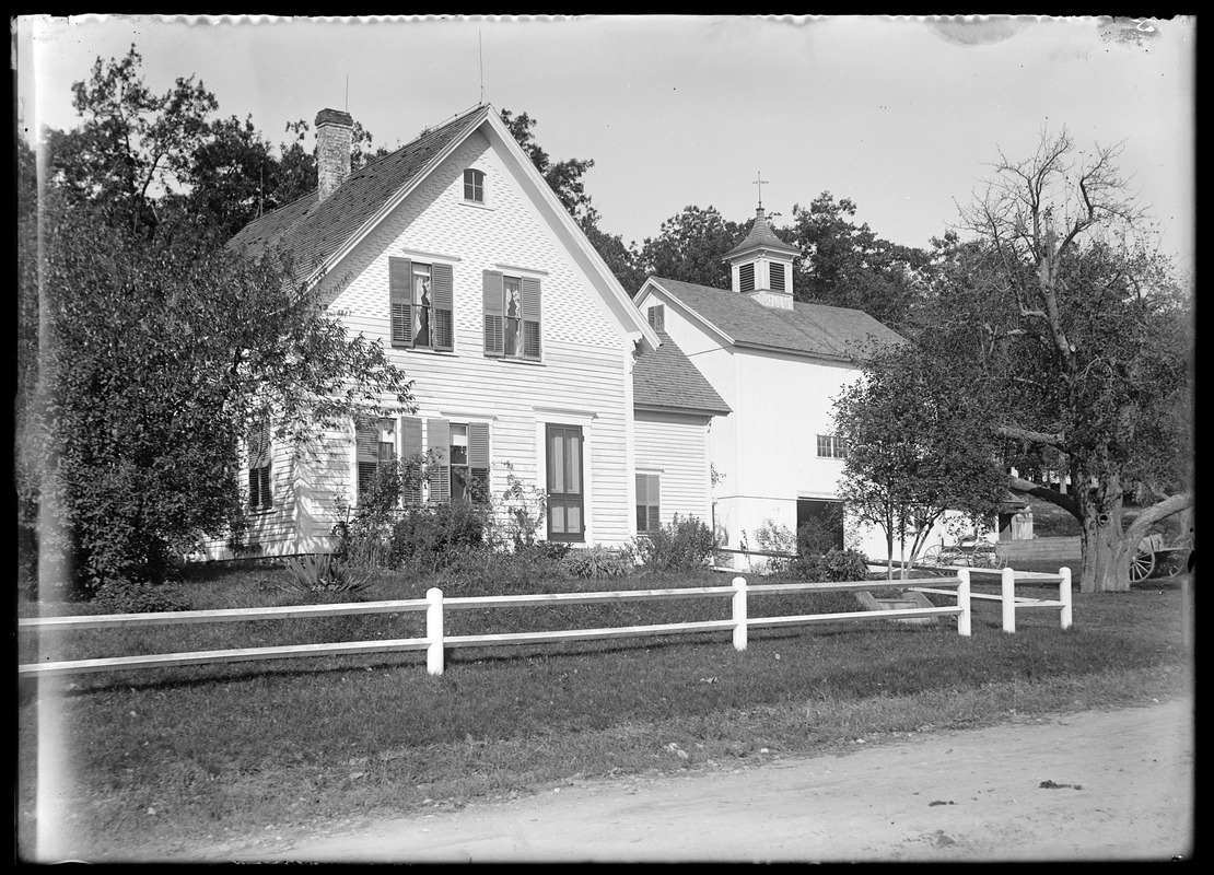 Lewis Hill's house, Hillsville, southeast front