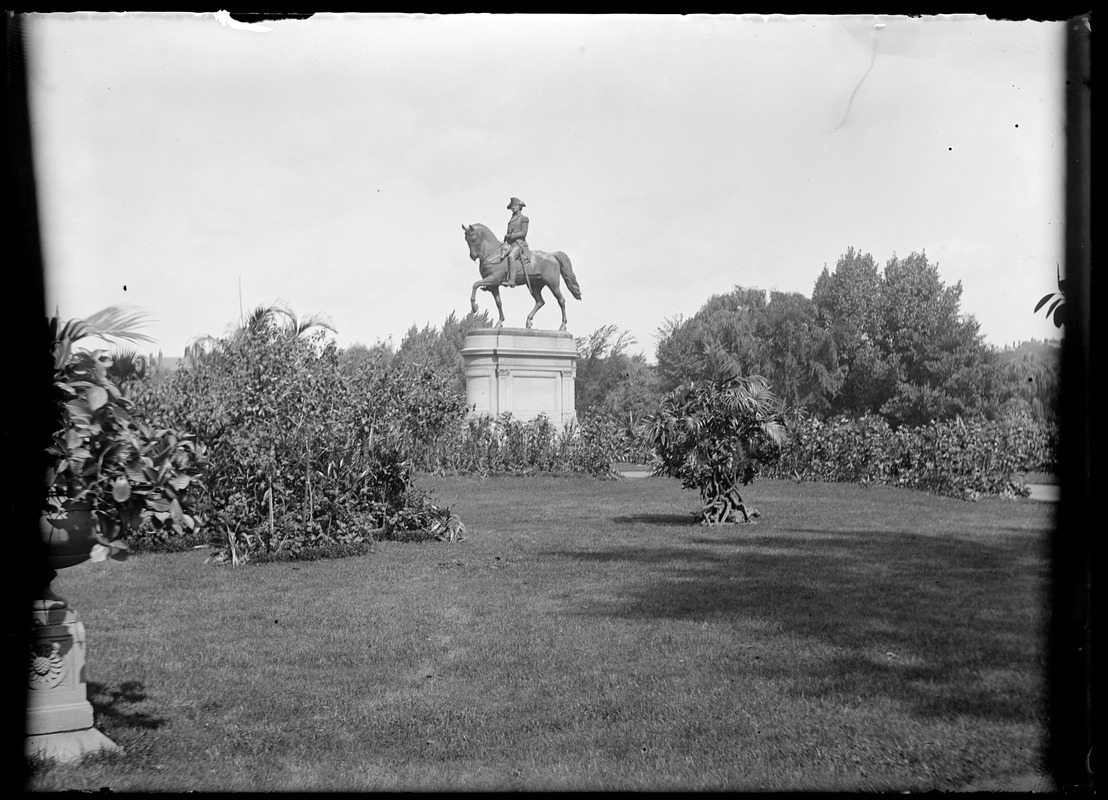 Washington Statue Public Garden Boston