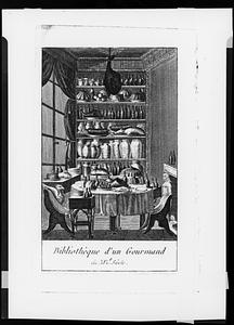 Frontispiece from Almanach Des Gourmands by Grimod de La Reyniere (1803)