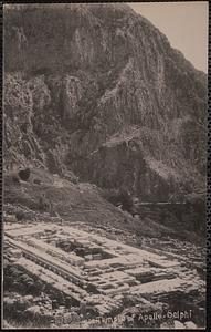 Temple of Apollo. Delphi