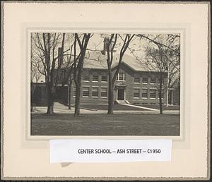 Center School on Ash Street, Hopkinton
