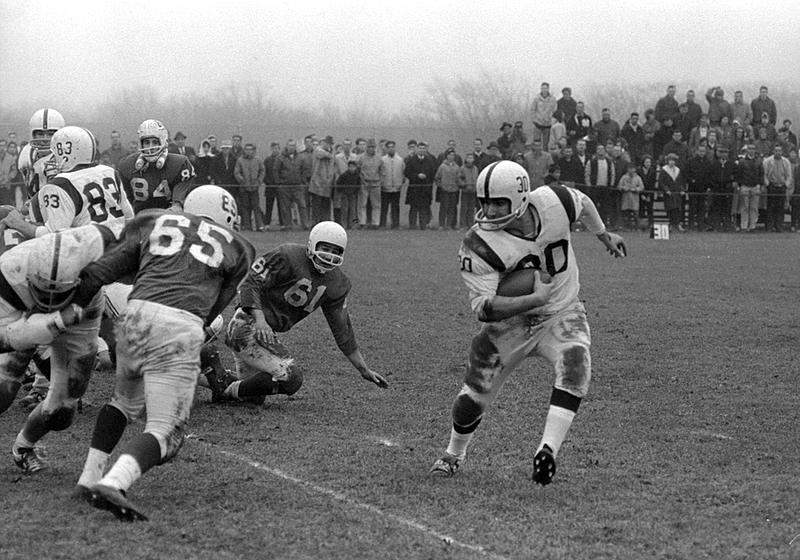 Football game, Dartmouth High School vs. Fairhaven High School