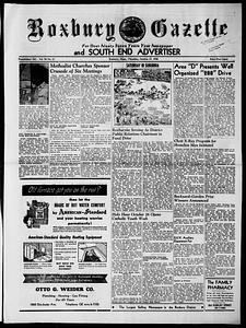 Roxbury Gazette and South End Advertiser, October 23, 1958