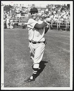 Neil Sheridan, up from San Francisco of the Pacific Coast League where he batter in 95 runs. He is an outfielder.