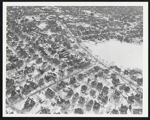 Weather. Blizzards. 1956. Melrose.