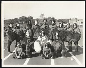 Chelsea High Back Row-L-R; Joanne Lee; Joanie Nevins; Judy Caplitz; Berry Barys; Gwen Tyre; Lorraine Harvey; Debbie Malkay; Karen Williams, (missing-Joan Dunn). Middle Row-L-R: Chris Szpuk Capt; Gigi Parks-Capt; Debbie Countie Co Capt. Front Mascots Donald Terminiello & Lisa Santagate.