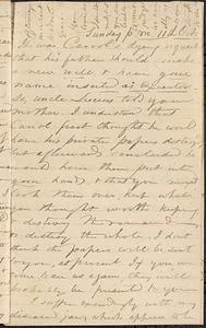 Letter from Zadoc Long to John D. Long, October 11, 1868