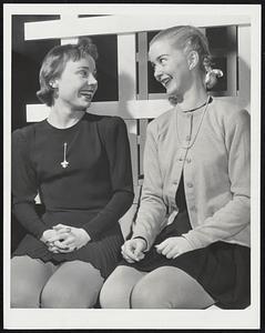 Two Top Notchers. Gretchen Merrill and Barbara Ann Scott.