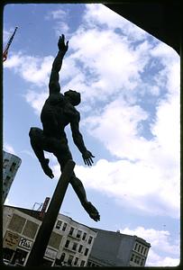 Prue Center statue
