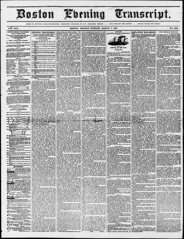 Boston Evening Transcript - Digital Commonwealth