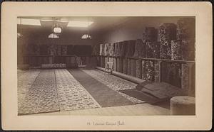 19. Interior Carpet Hall. Almy, Bigelow & Washburn
