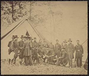 General Burnside and staff, November 1862