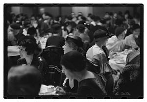 Mrs. Cecil R. Nickolls, at Youth Conference - Hotel Statler