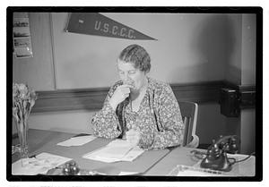 Mrs. Lauretta G. Bresnahan, head of Mass C.C.C.