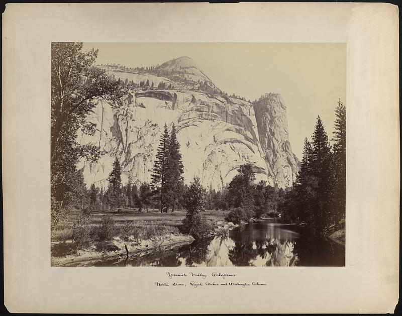 North Dome, the Royal Arches, and Washington Column, Yosemite