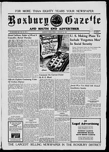 Roxbury Gazette and South End Advertiser, January 21, 1943