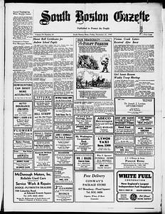 South Boston Gazette, November 21, 1947