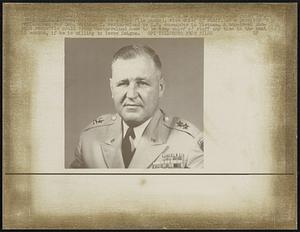The Army is believed to be grooming much-decorated Gen. Creighton W. Abrams, Jr. (shown in a 1960 file photo), vice chief of staff, as a possible replacement for Gen. William C. Westmoreland as U.S. commander in Vietnam. A top-level command reshuffle could bring Westmoreland home to be Army chief of staff any time in the next 5 months, if he is willing to leave Saigon.