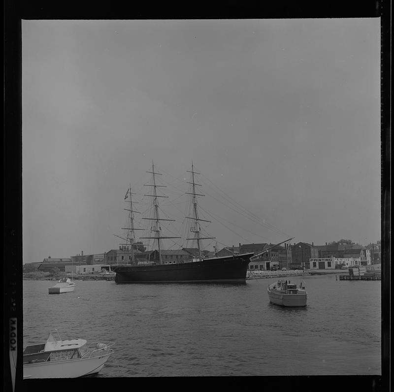 Replica of clipper ship Flying Cloud