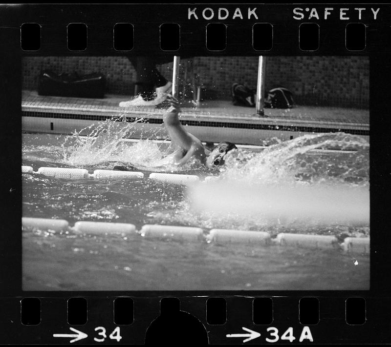 Harvard swim team practice, Cambridge