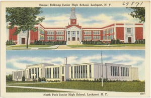 Emmet Belknap Junior High School, Lockport, N. Y. North Park Junior High School, Lockport, N. Y.