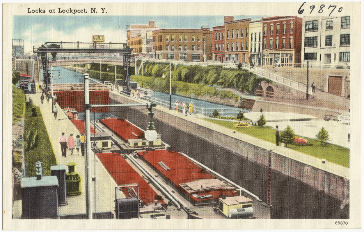 Locks at Lockport, N. Y.
