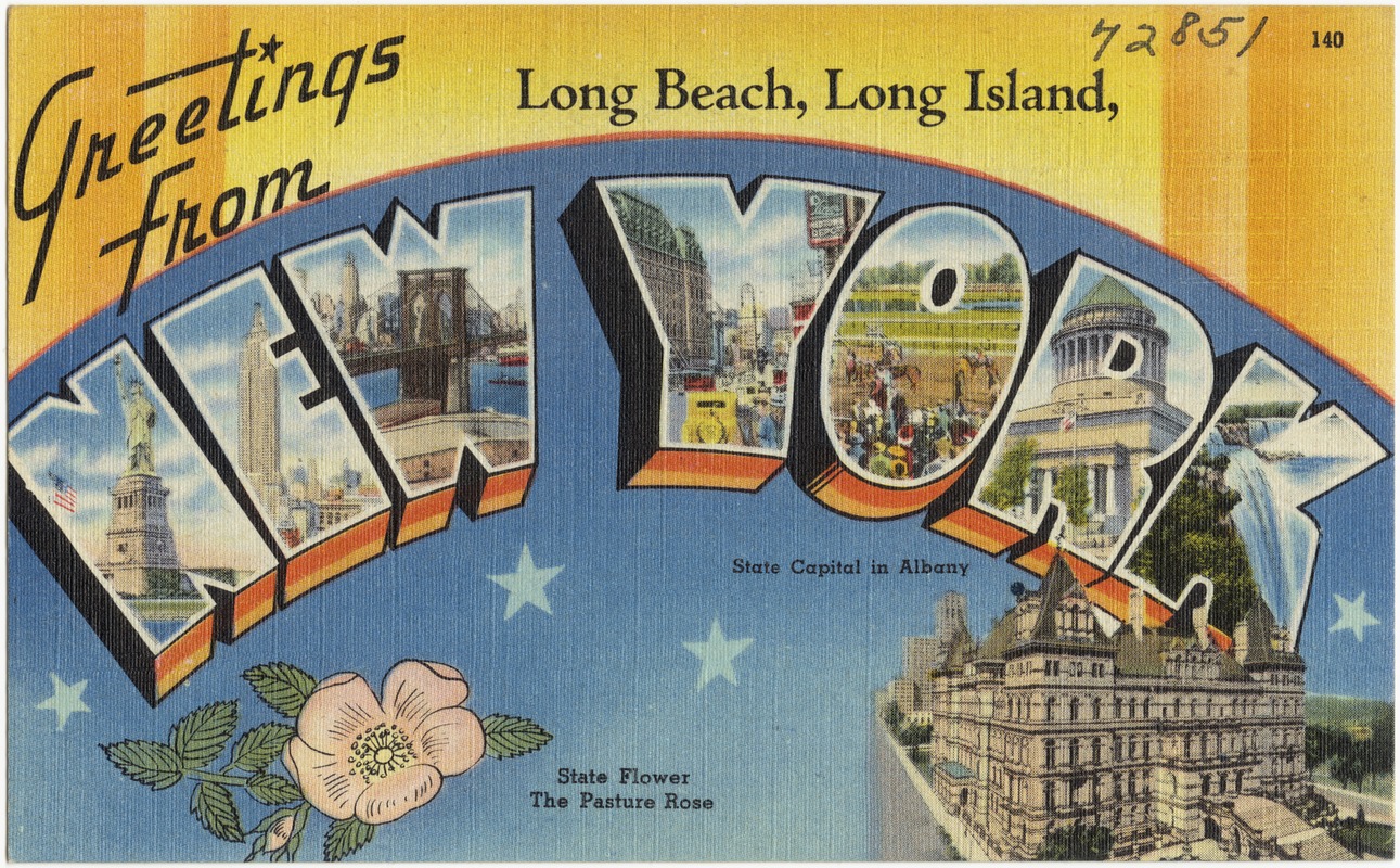 Greetings from Long Beach, Long Island, New York