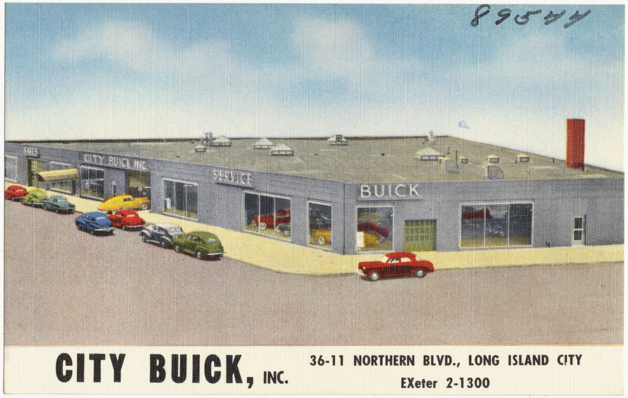 City Buick, Inc. 36-11 Northern Blvd., Long Island City, EXeter 2-1300