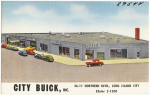 City Buick, Inc. 36-11 Northern Blvd., Long Island City, EXeter 2-1300