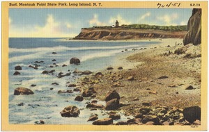 Surf, Montauk Point State Park, Long Island, N. Y.
