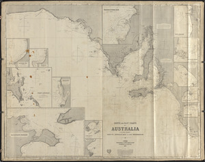 South and east coasts of Australia, chart no. 1, Australian Bight to Cape Northumberland