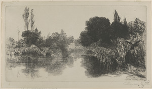 Shere Mill Pond, no. II (large plate)