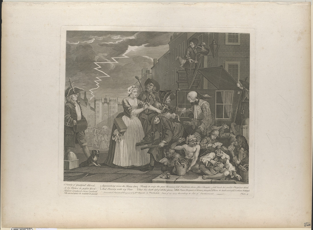 A rake's progress, plate 4