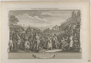 Pl. 11. The idle 'prentice executed at Tyburn