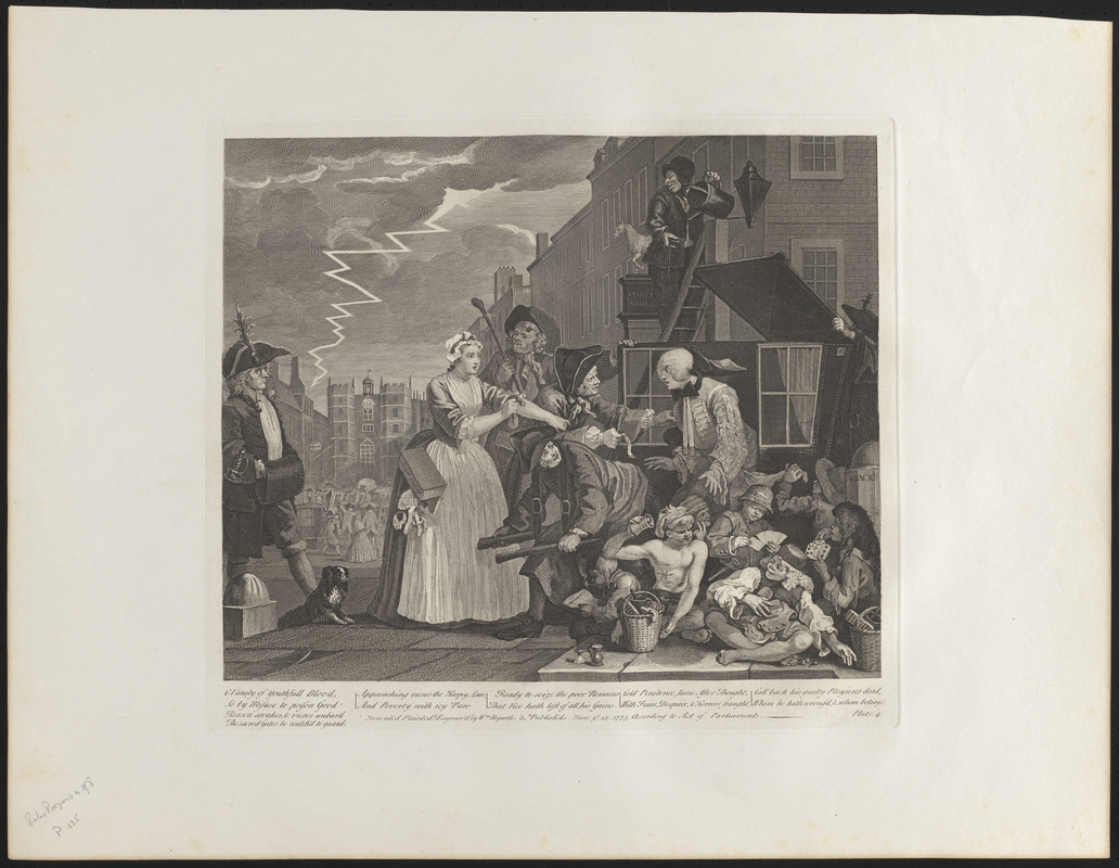 A rake's progress, plate 4