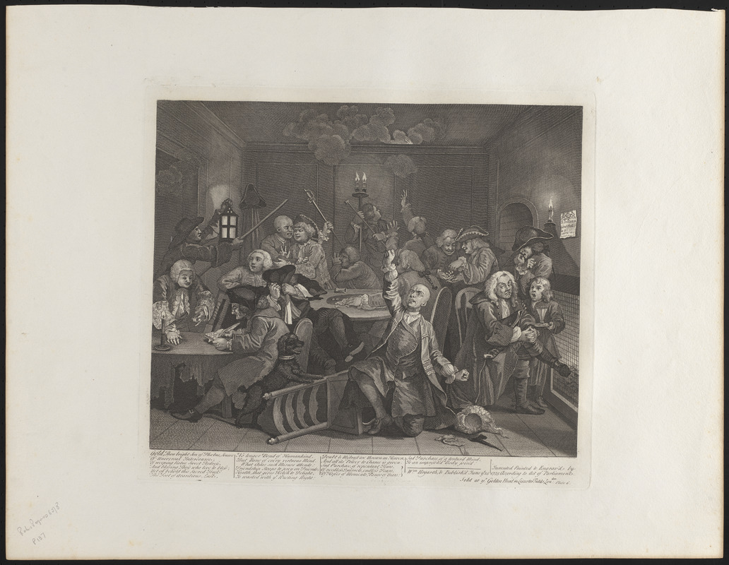 A rake's progress, plate 6